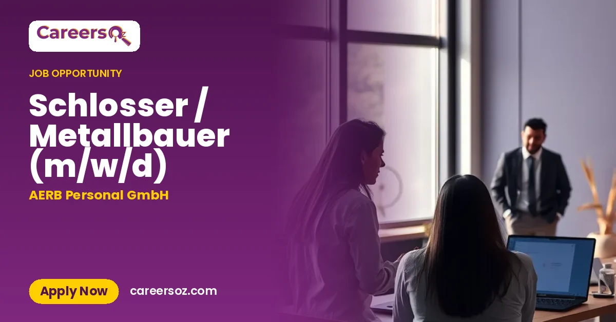 Schlosser / Metallbauer (m/w/d) – AERB Personal GmbH