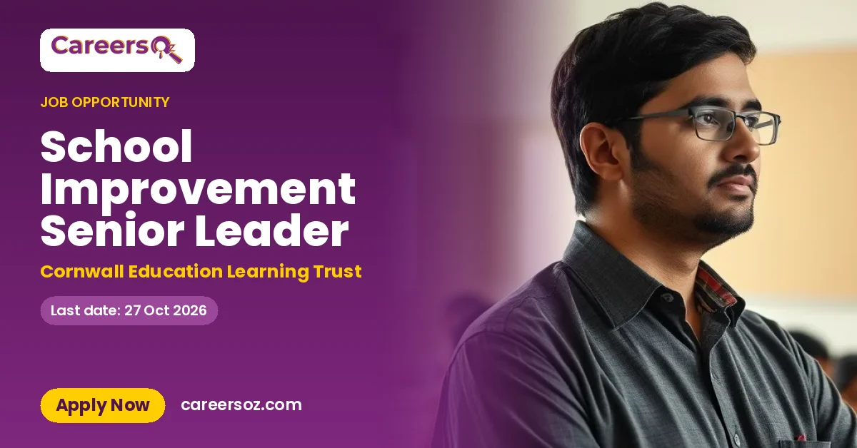 School Improvement Senior Leader – Cornwall Education Learning Trust