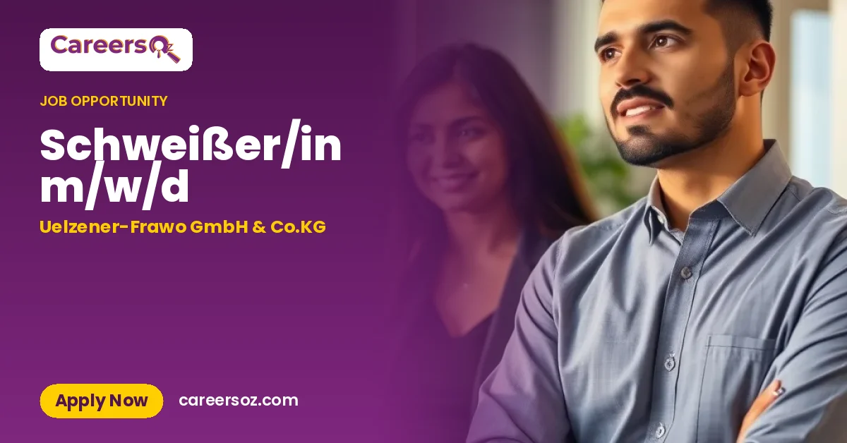Schweißer/in m/w/d – Uelzener-Frawo GmbH & Co.KG