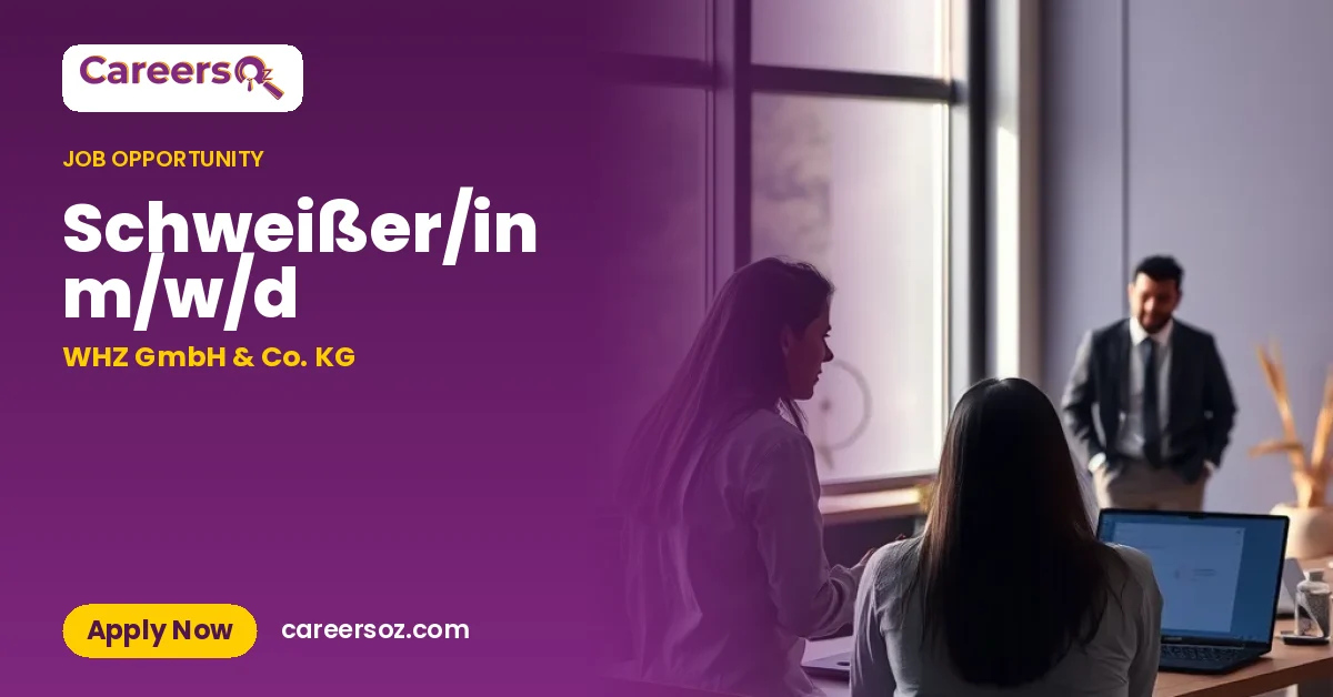 Schweißer/in m/w/d – WHZ GmbH & Co. KG