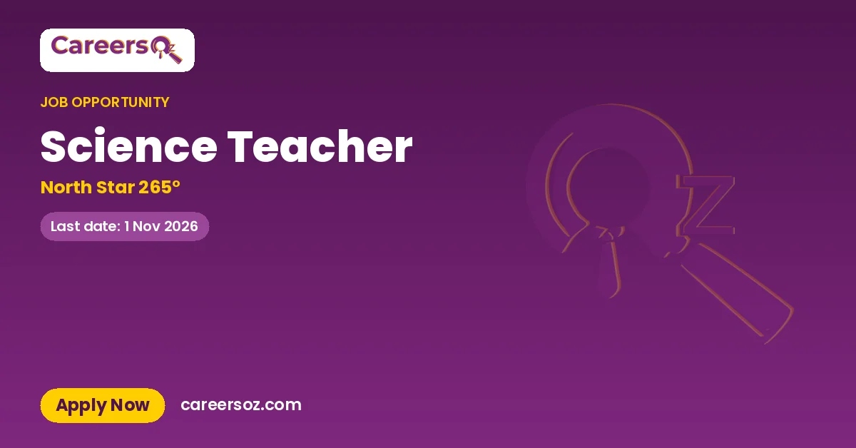 Science Teacher – North Star 265°
