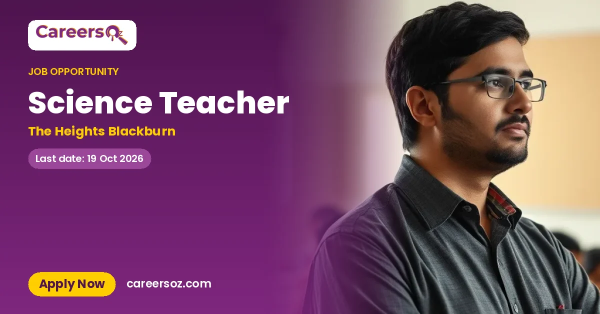 Science Teacher – The Heights Blackburn