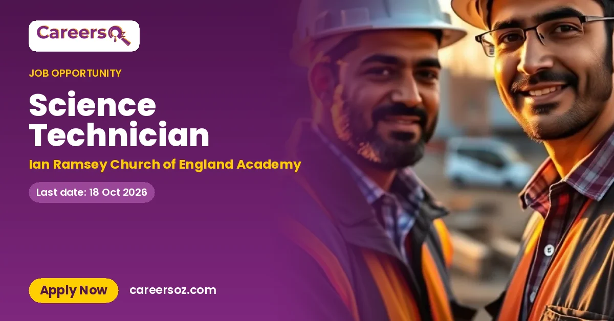 Science Technician – Ian Ramsey Church of England Academy