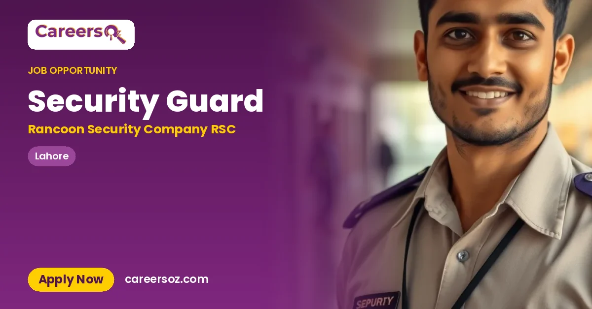 Security Guard – Rancoon Security Company RSC