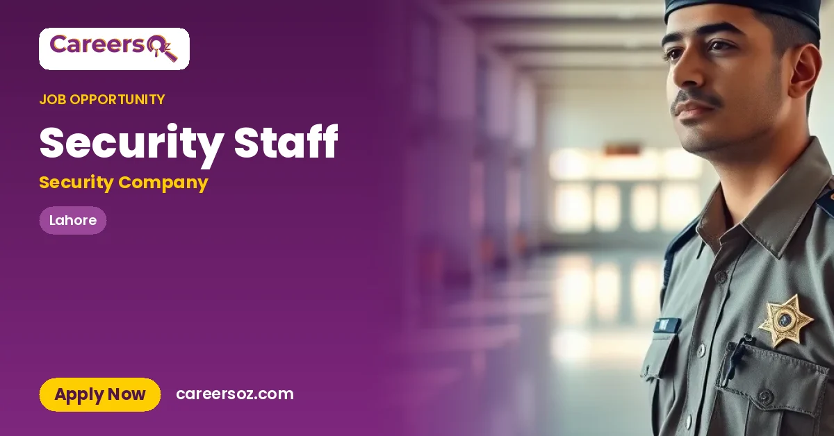 Security Staff – Security Company