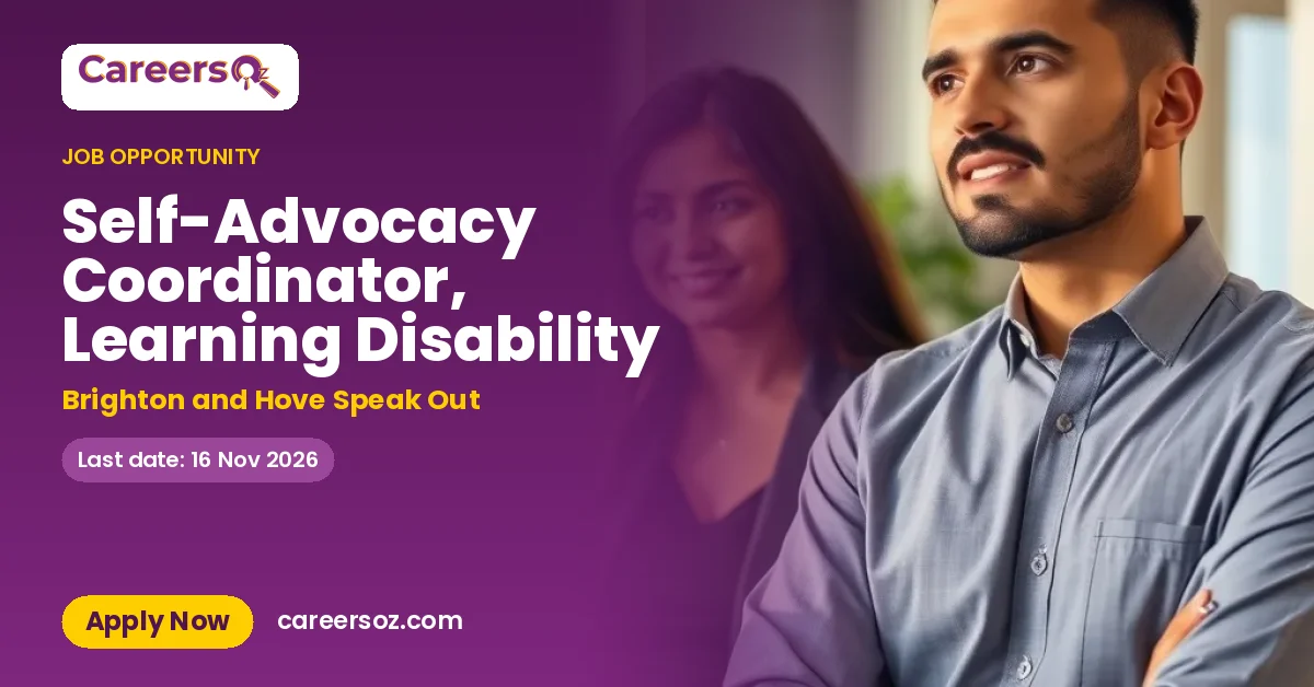 Self-Advocacy Coordinator, Learning Disability – Brighton and Hove Speak Out