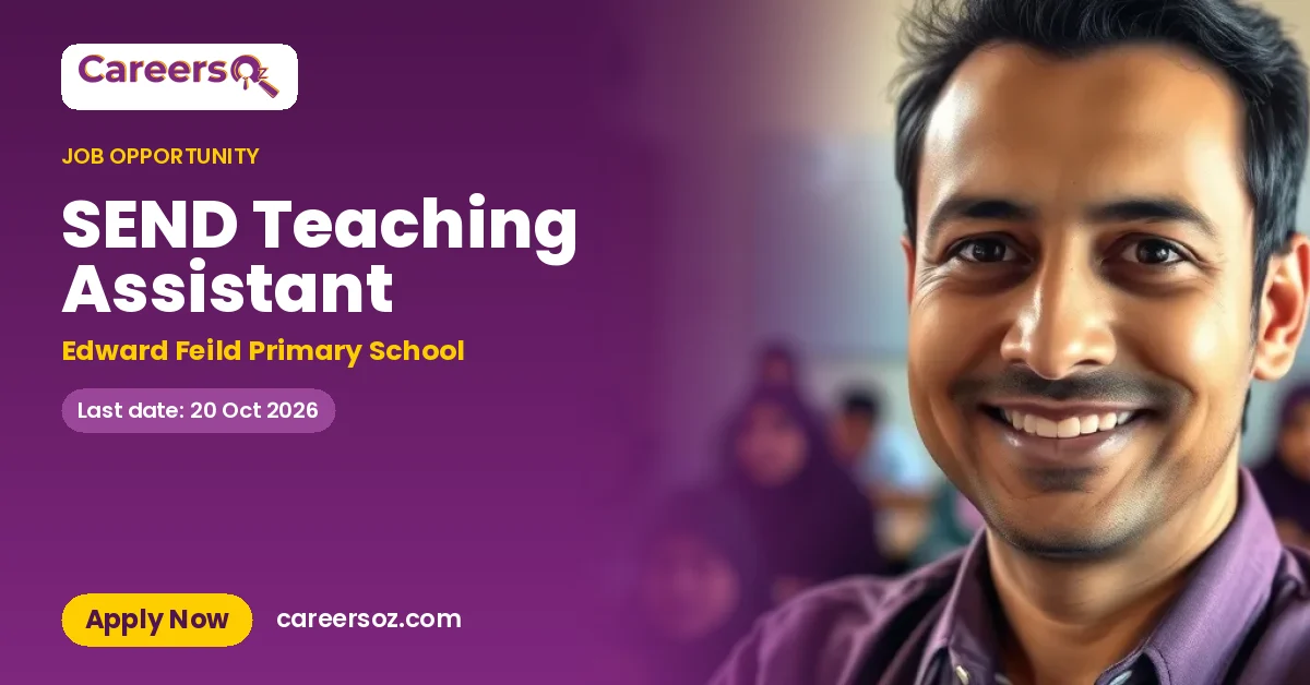 SEND Teaching Assistant – Edward Feild Primary School