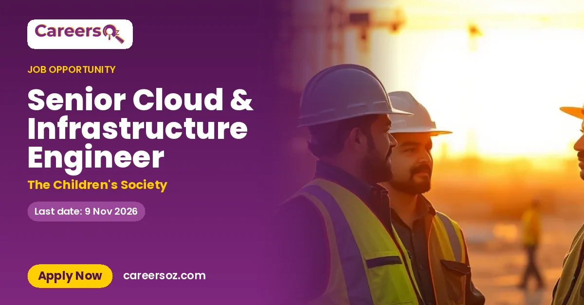 Senior Cloud & Infrastructure Engineer – The Children's Society