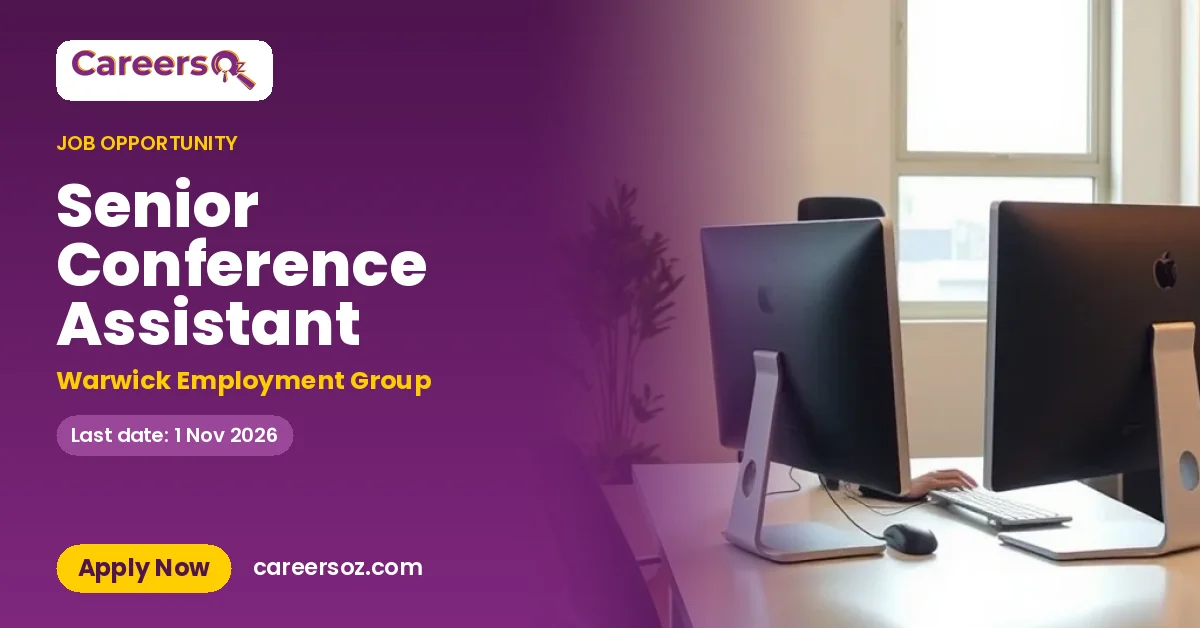 Senior Conference Assistant – Warwick Employment Group