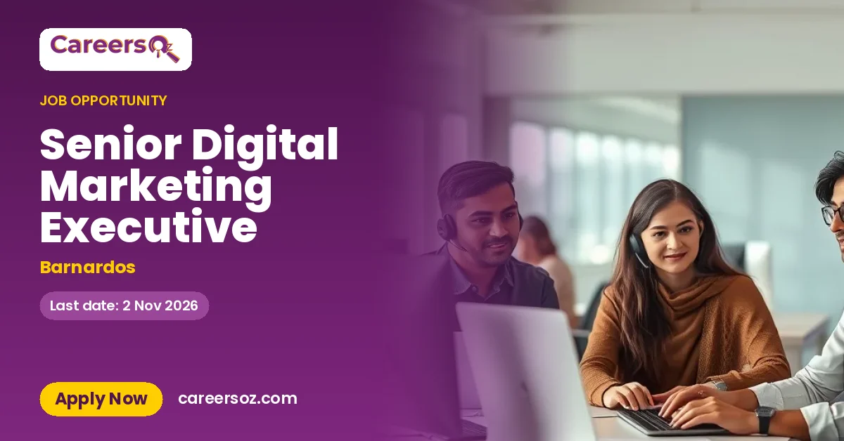 Senior Digital Marketing Executive – Barnardos