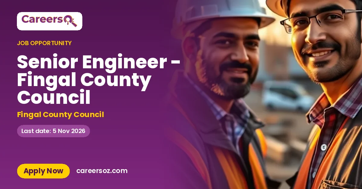 Senior Engineer - Fingal County Council – Fingal County Council