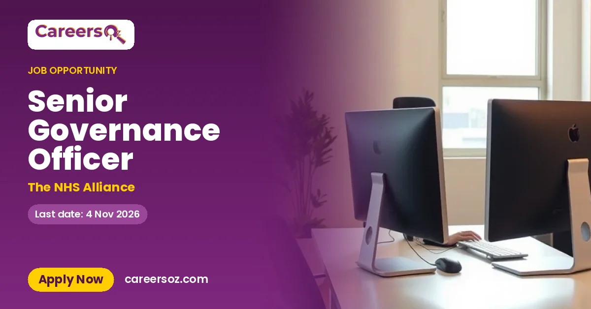 Senior Governance Officer – The NHS Alliance