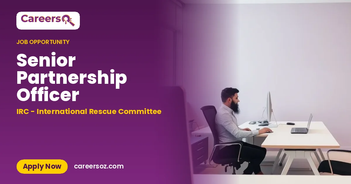 Senior Partnership Officer – IRC - International Rescue Committee