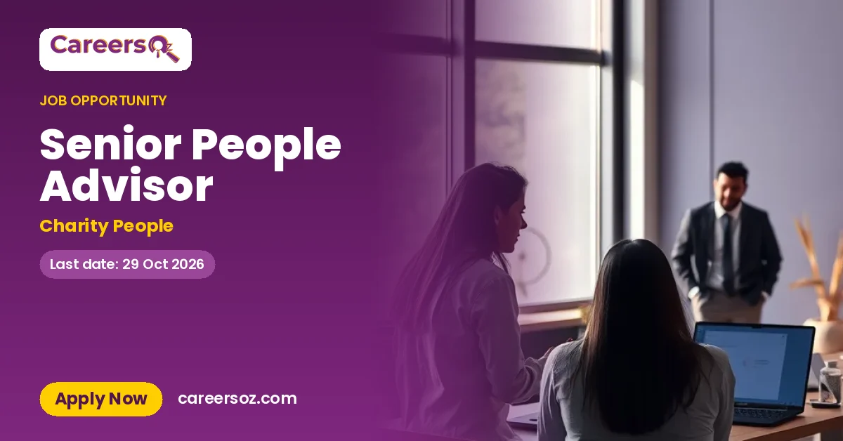 Senior People Advisor – Charity People