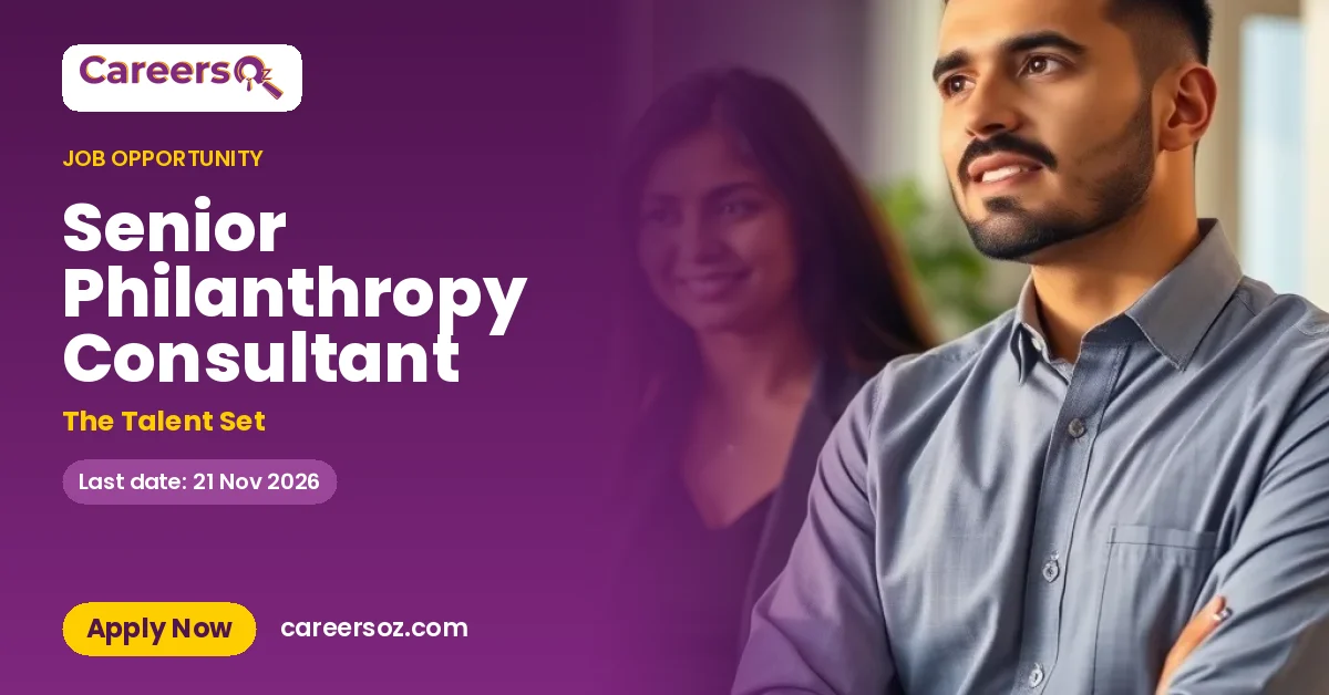 Senior Philanthropy Consultant – The Talent Set