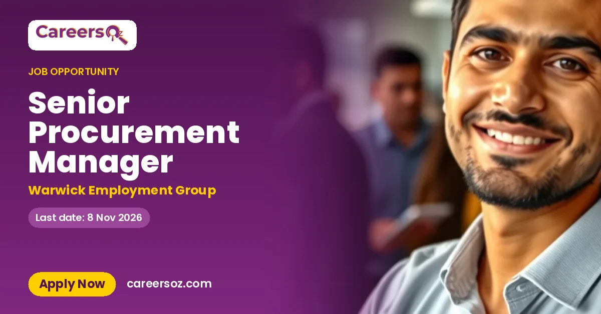 Senior Procurement Manager – Warwick Employment Group