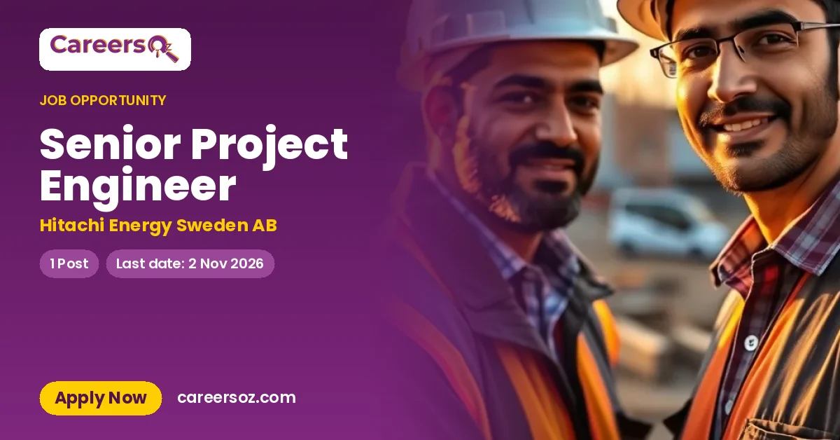 Senior Project Engineer – Hitachi Energy Sweden AB