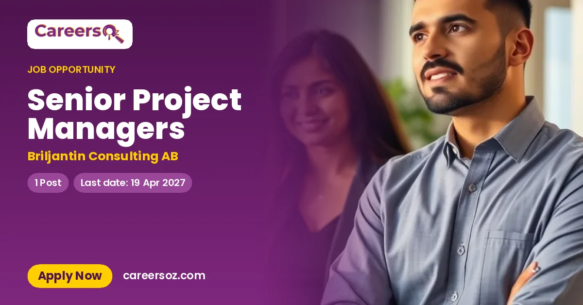Senior Project Managers – Briljantin Consulting AB