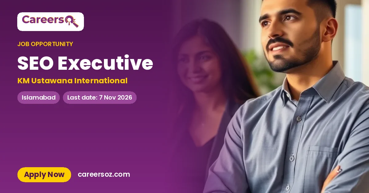 SEO Executive – KM Ustawana International