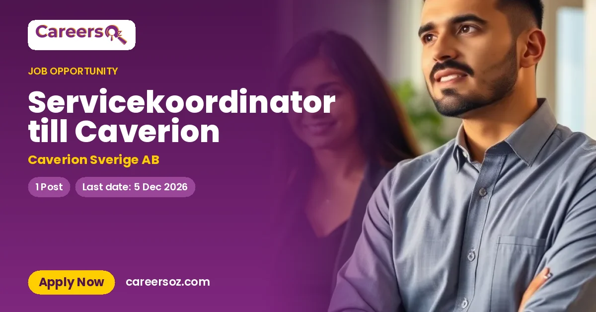Servicekoordinator till Caverion – Caverion Sverige AB