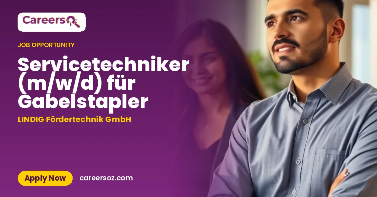 Servicetechniker (m/w/d) für Gabelstapler – LINDIG Fördertechnik GmbH