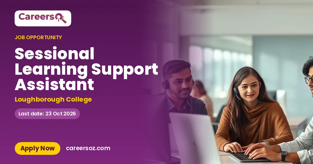 Sessional Learning Support Assistant – Loughborough College