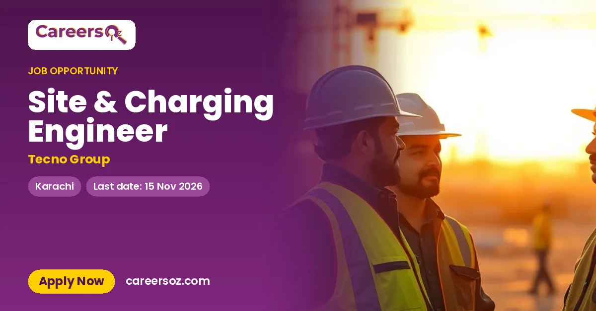 Site & Charging Engineer – Tecno Group