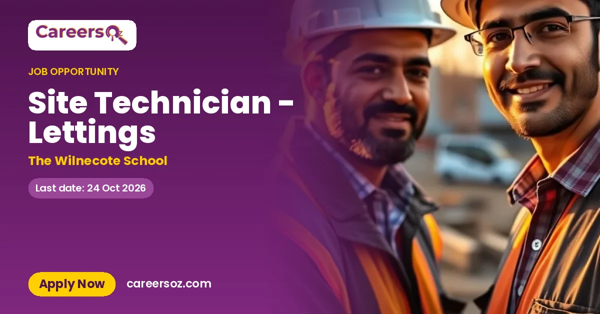 Site Technician - Lettings – The Wilnecote School