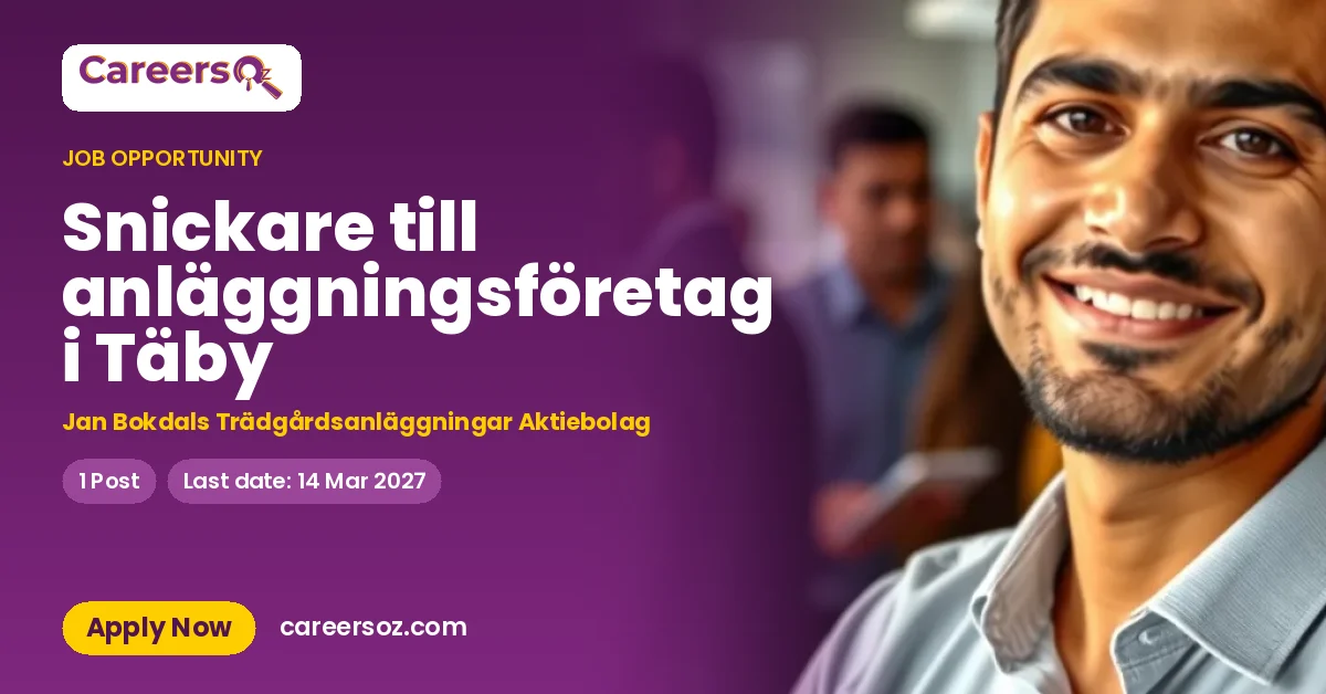 Snickare till anläggningsföretag i Täby – Jan Bokdals Trädgårdsanläggningar Aktiebolag