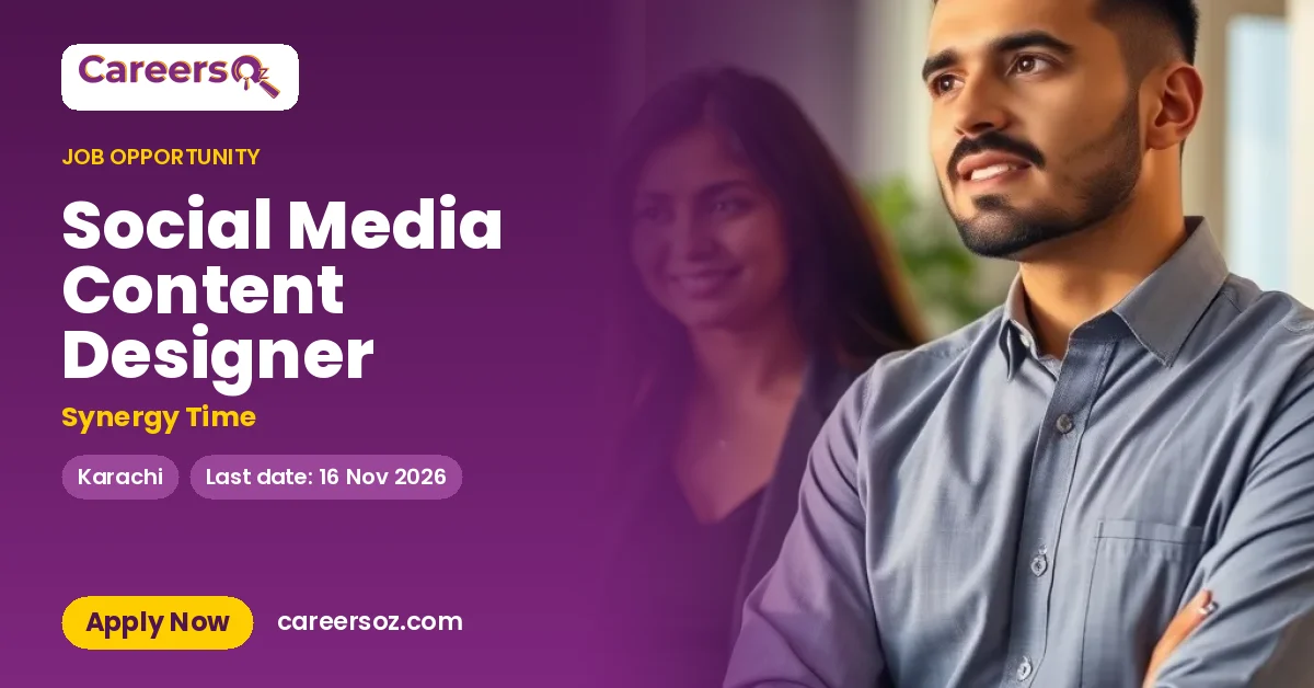Social Media Content Designer – Synergy Time