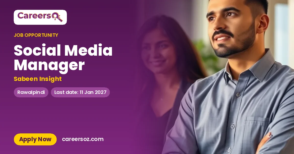 Social Media Manager – Sabeen Insight