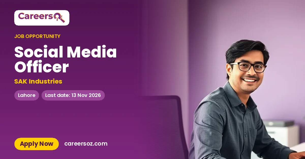 Social Media Officer – SAK Industries