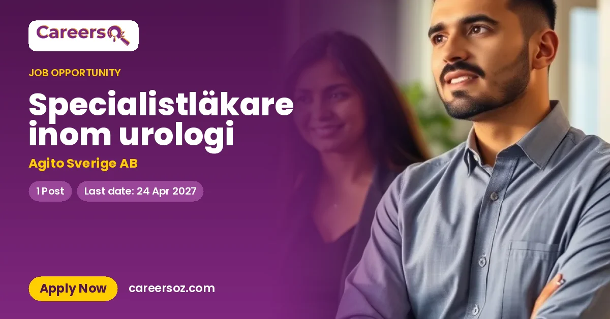 Specialistläkare inom urologi – Agito Sverige AB