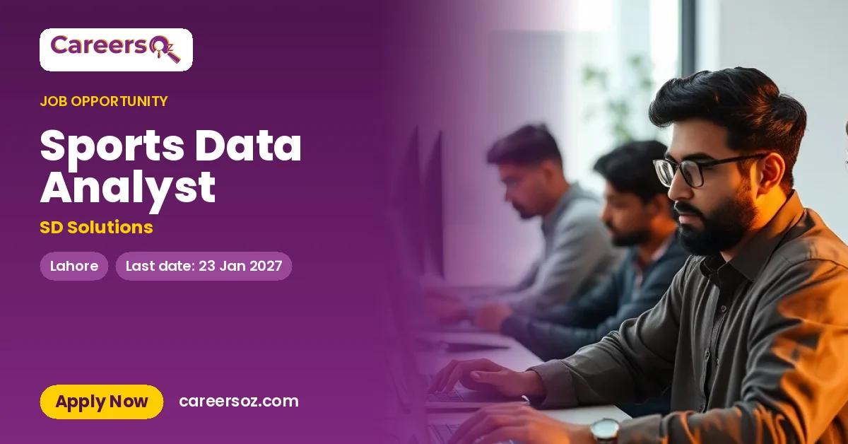 Sports Data Analyst – SD Solutions