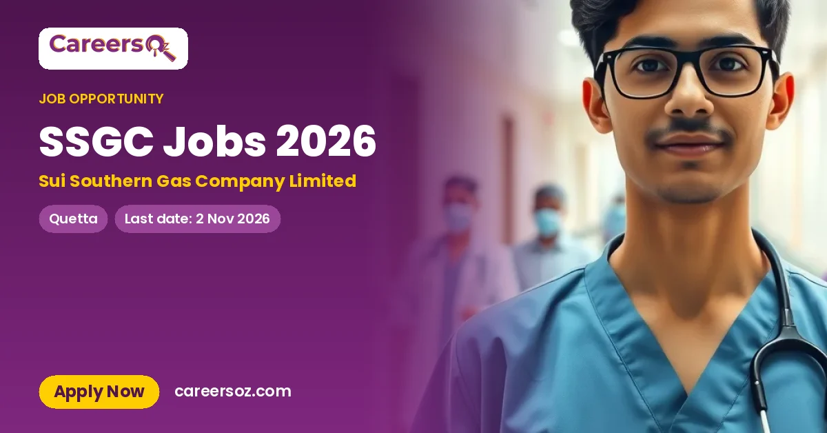 SSGC Jobs 2026 – Sui Southern Gas Company Limited