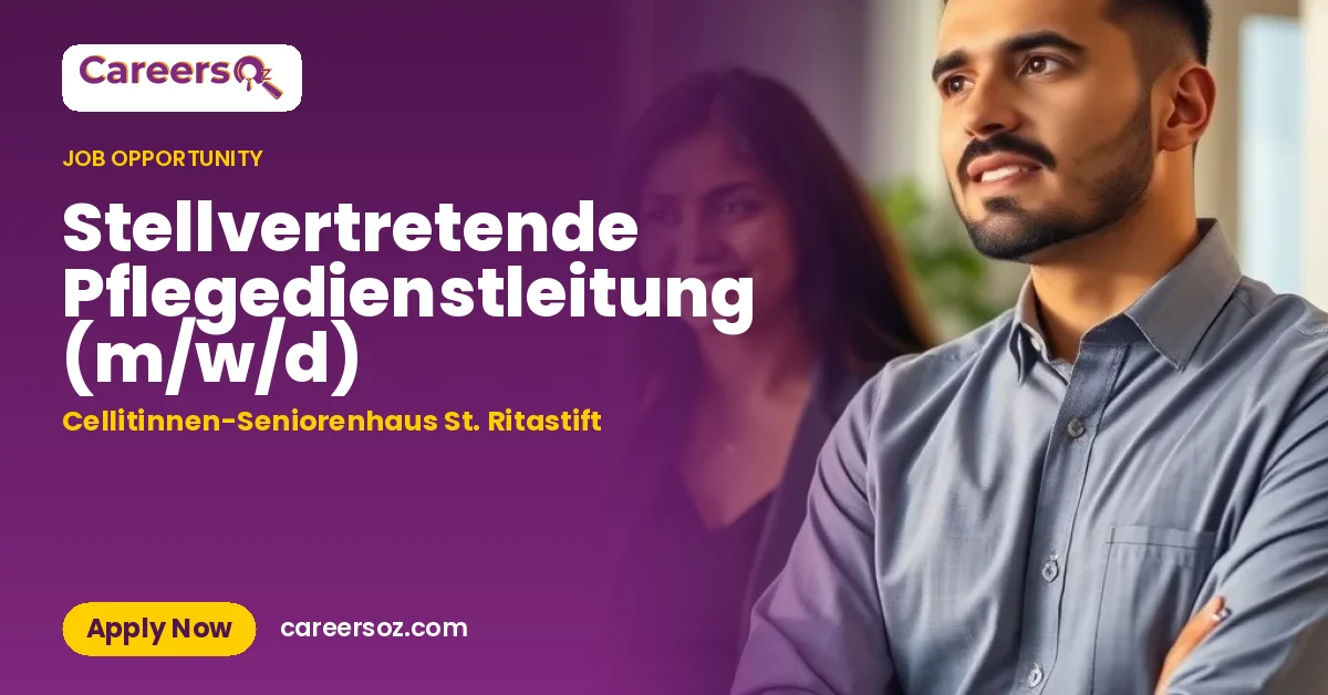 Stellvertretende Pflegedienstleitung (m/w/d) – Cellitinnen-Seniorenhaus St. Ritastift