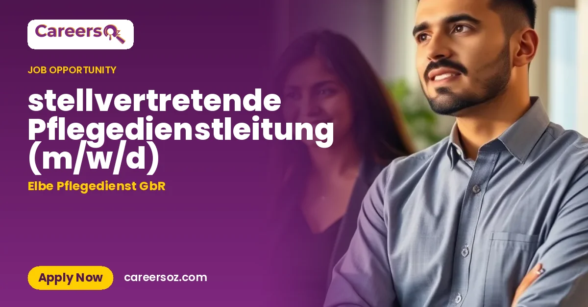 stellvertretende Pflegedienstleitung (m/w/d) – Elbe Pflegedienst GbR