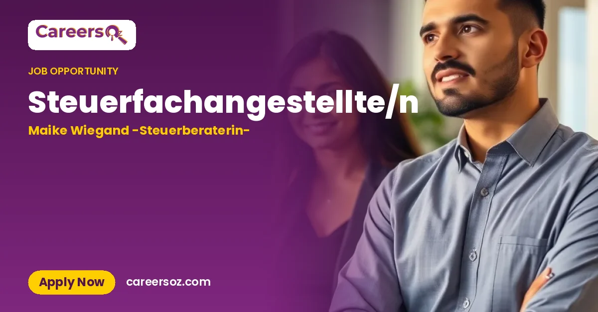 Steuerfachangestellte/n – Maike Wiegand -Steuerberaterin-