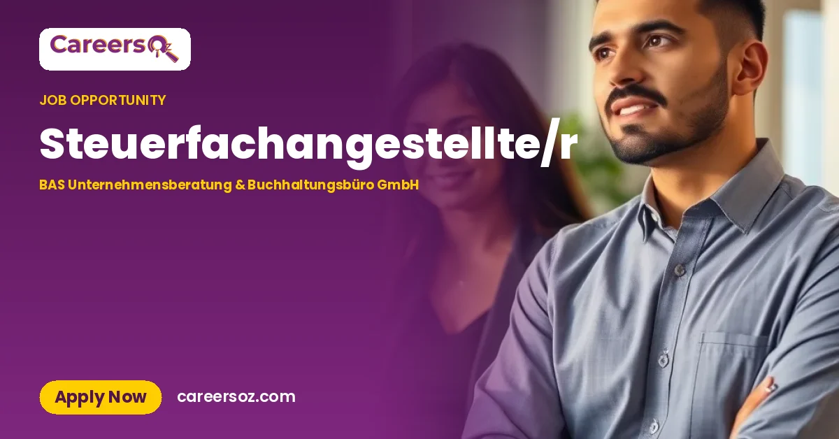 Steuerfachangestellte/r – BAS Unternehmensberatung & Buchhaltungsbüro GmbH