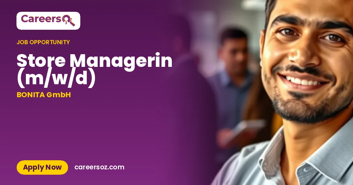 Store Managerin (m/w/d) – BONITA GmbH