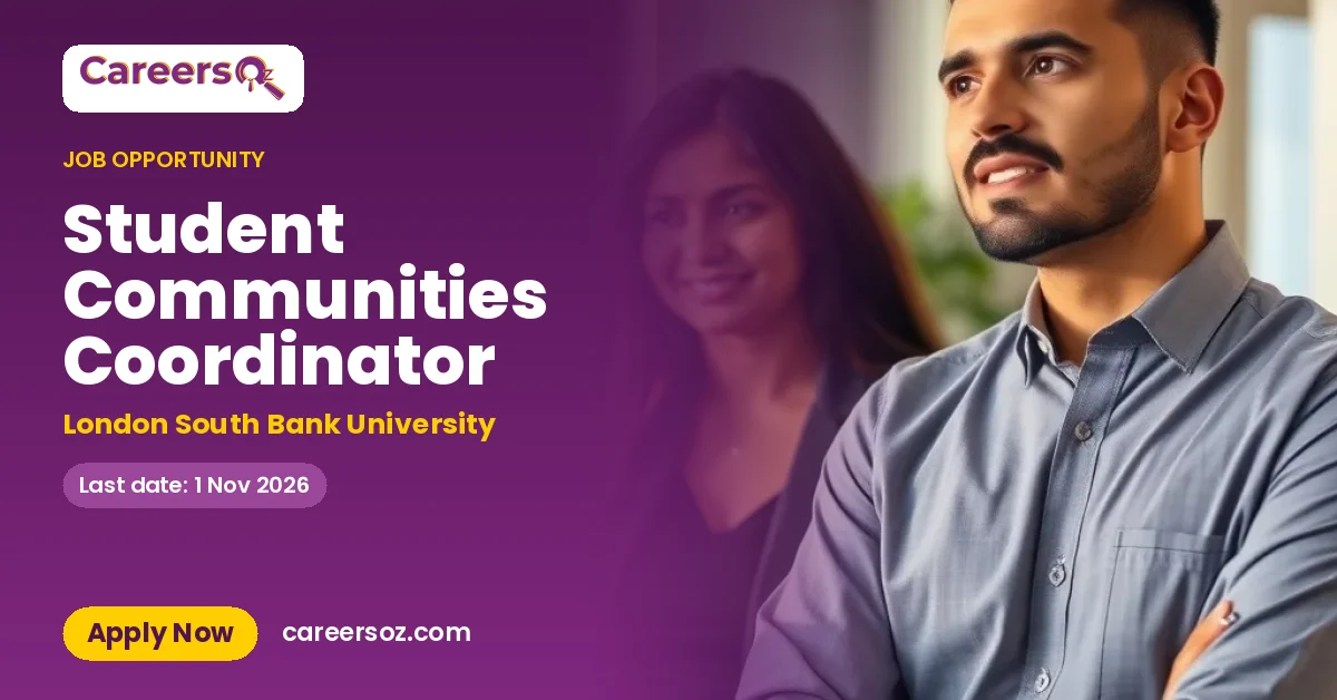 Student Communities Coordinator – London South Bank University