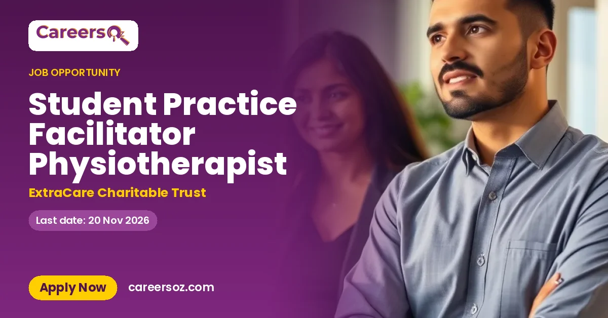 Student Practice Facilitator Physiotherapist – ExtraCare Charitable Trust