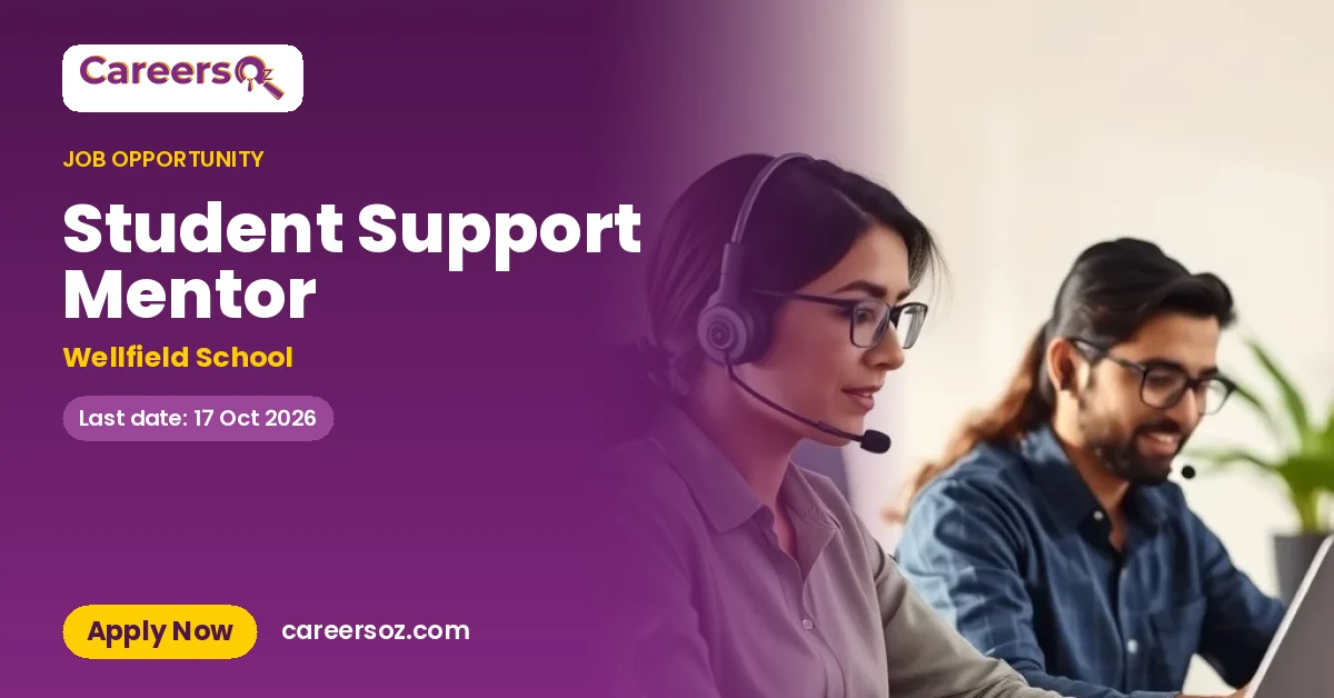 Student Support Mentor – Wellfield School
