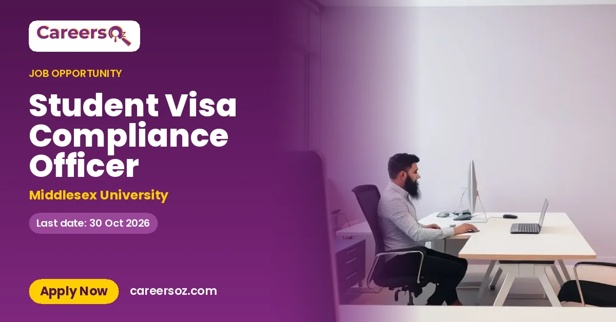 Student Visa Compliance Officer – Middlesex University