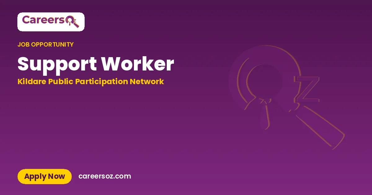 Support Worker – Kildare Public Participation Network