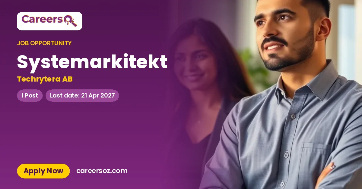 Systemarkitekt – Techrytera AB