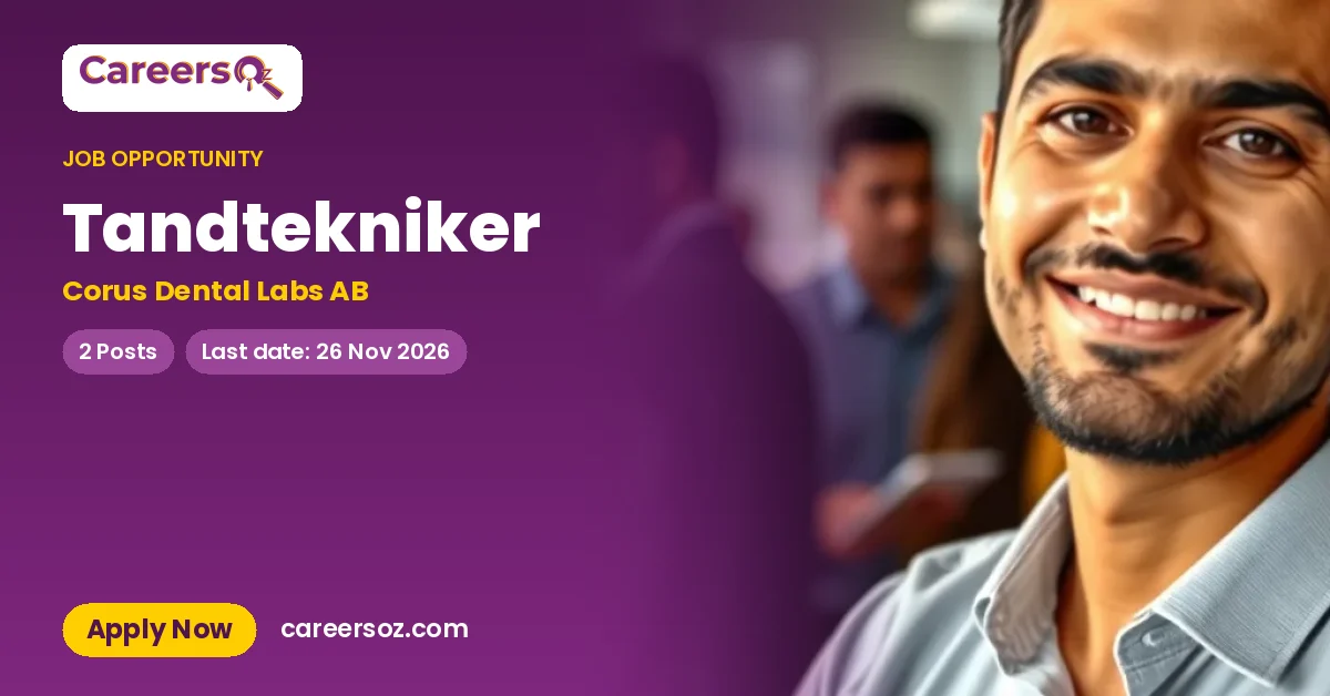 Tandtekniker – Corus Dental Labs AB
