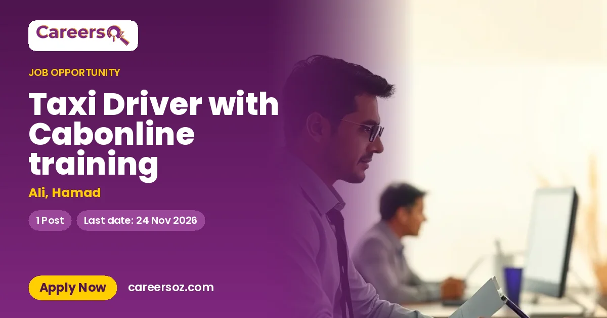 Taxi Driver with Cabonline training – Ali, Hamad
