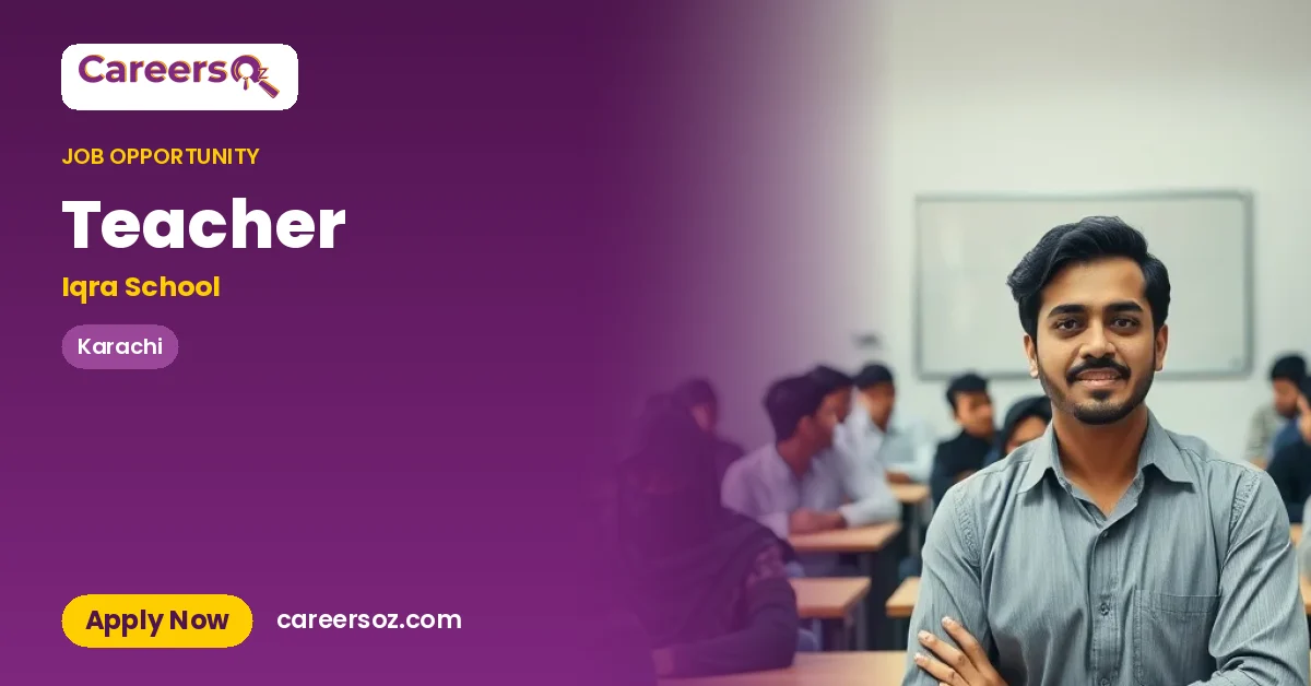 Teacher – Iqra School