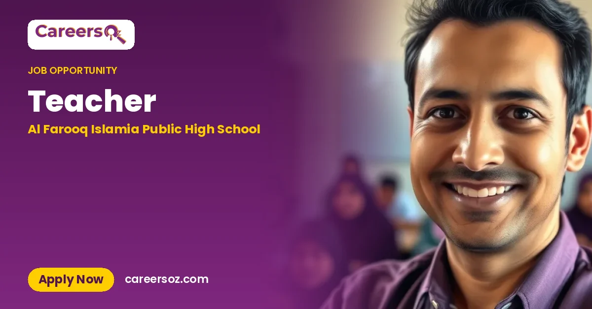 Teacher – Al Farooq Islamia Public High School